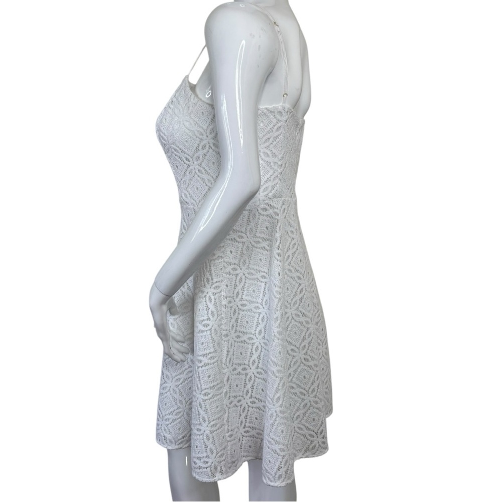 Lilly Pulitzer White Lace Spaghetti-Strap Mini Dress - Picture 12 of 14